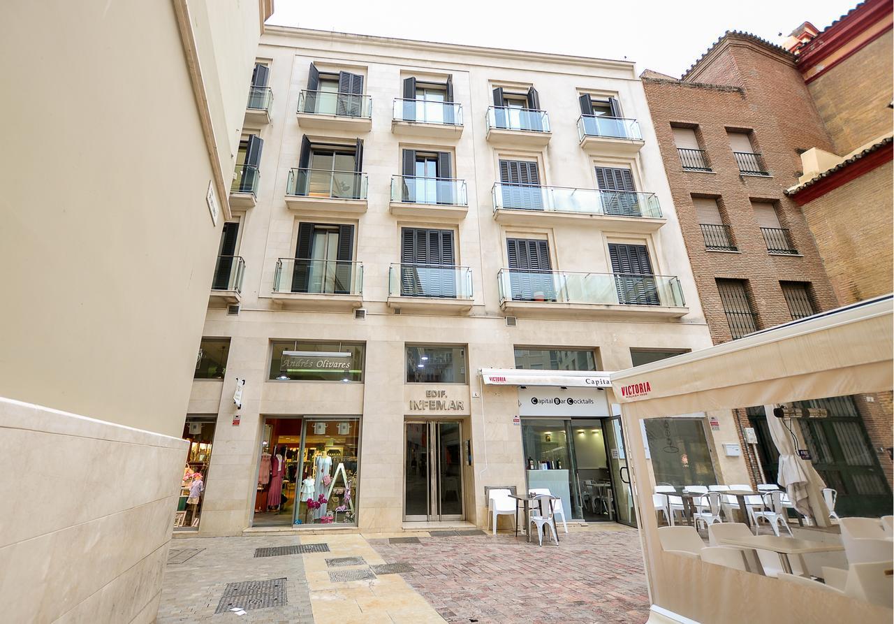 マラガAcogedor Apartamento Junto A Calle Larios By Renthasアパートメント エクステリア 写真